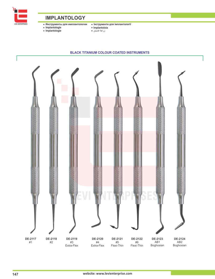 Dental Implant instruments to Levi Enterprise